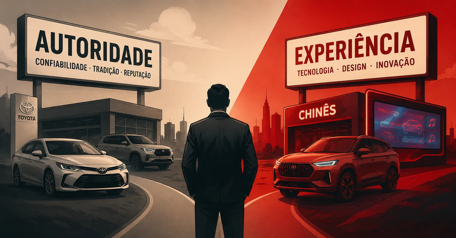 A autoridade vende. O mercado chinês mostrou que ela não basta.